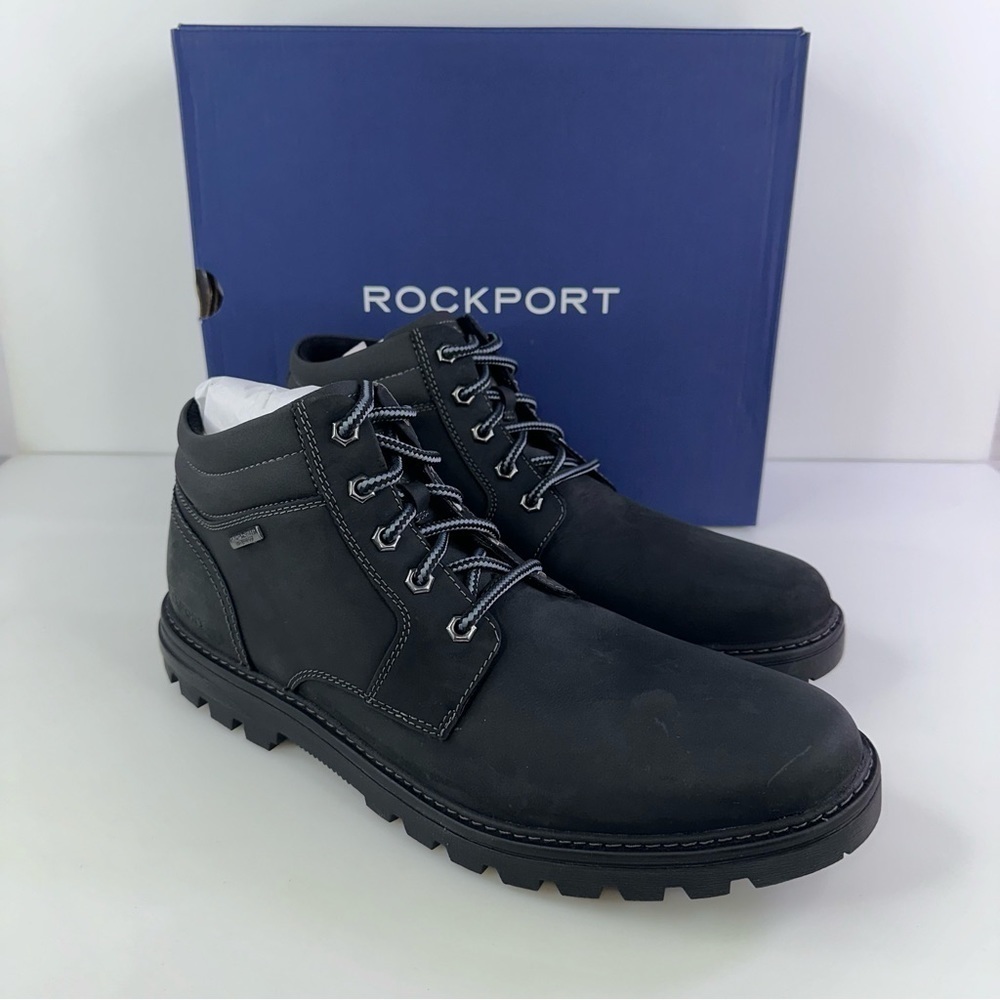 Rockport Men's Weather Or Not Waterproof Hydro Shield Plain Toe Boots Size 13m